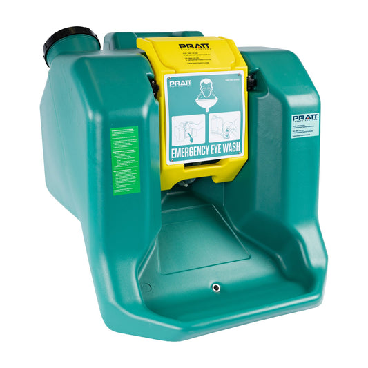 Pratt Safety Portable Gravity Fed Eye Wash Unit. 55L