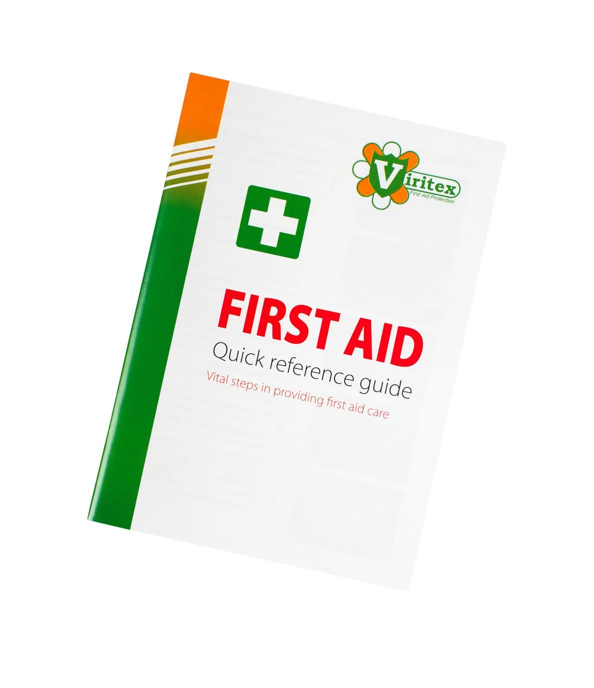 VIRITEX SFAIB Book First Aid in Brief Treating First Aid Guidelines A6