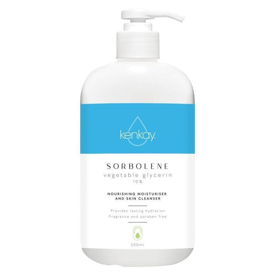 KENKAY PHARMACEUTICALS SG500-P Sorbolene & 10% Glycerin Cream, Pump, 500g