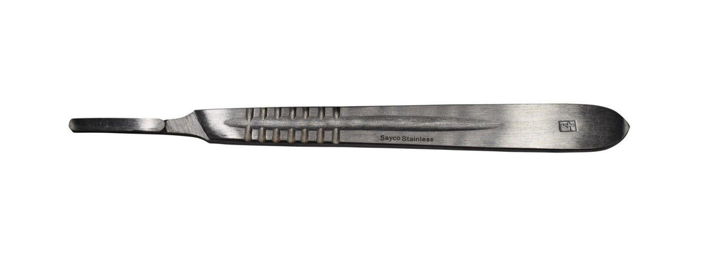 BYDAND MEDICAL SH4 Scalpel Handle No.4 Stainless Steel (For Blades 18-36) (Ward)