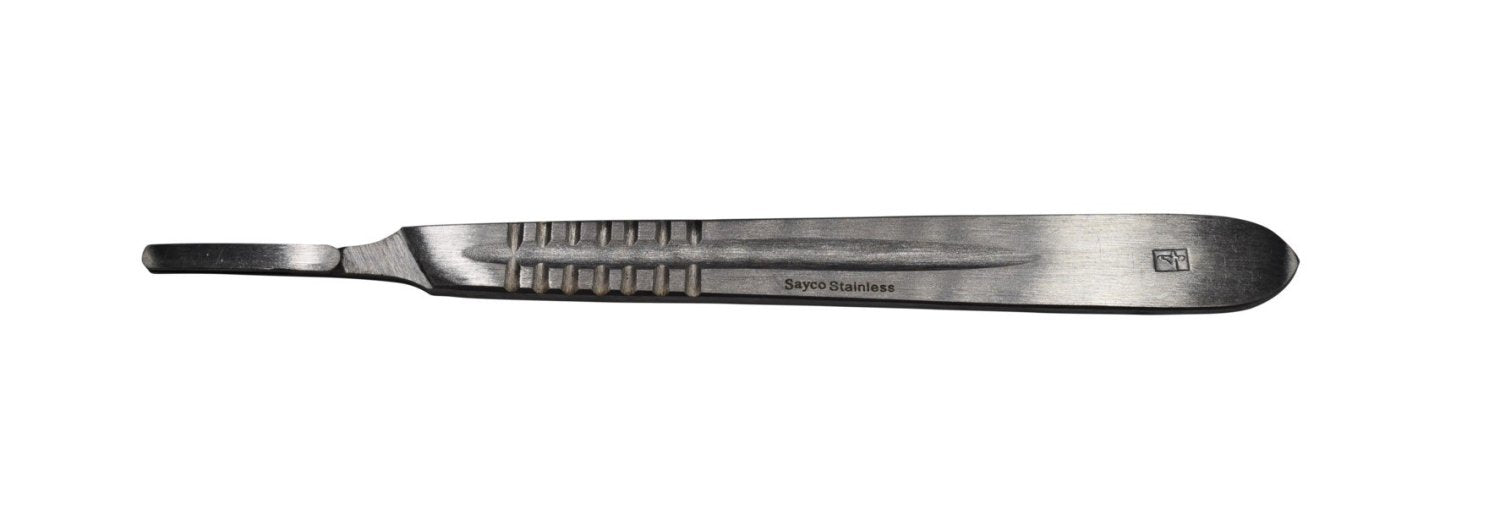 BYDAND MEDICAL SH4 Scalpel Handle No.4 Stainless Steel (For Blades 18-36) (Ward)