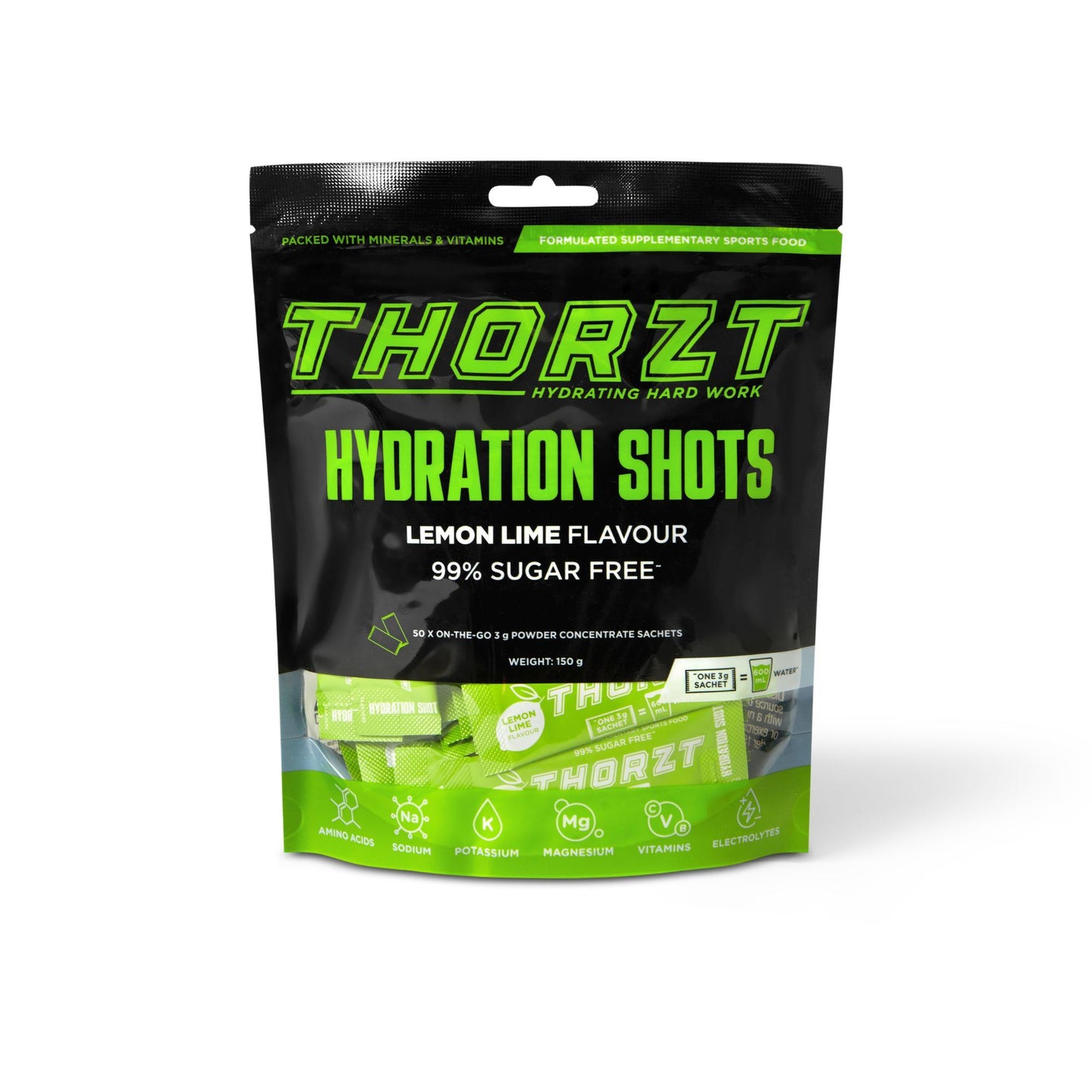 Thorzt 99% Sugar Free Hydrations Shots