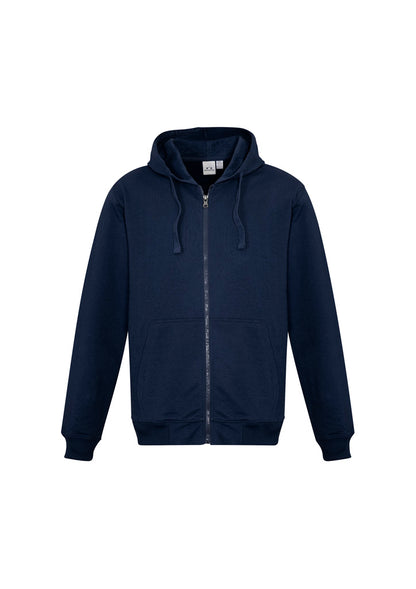 BizCollection SW762M Mens Crew Zip Hoodie