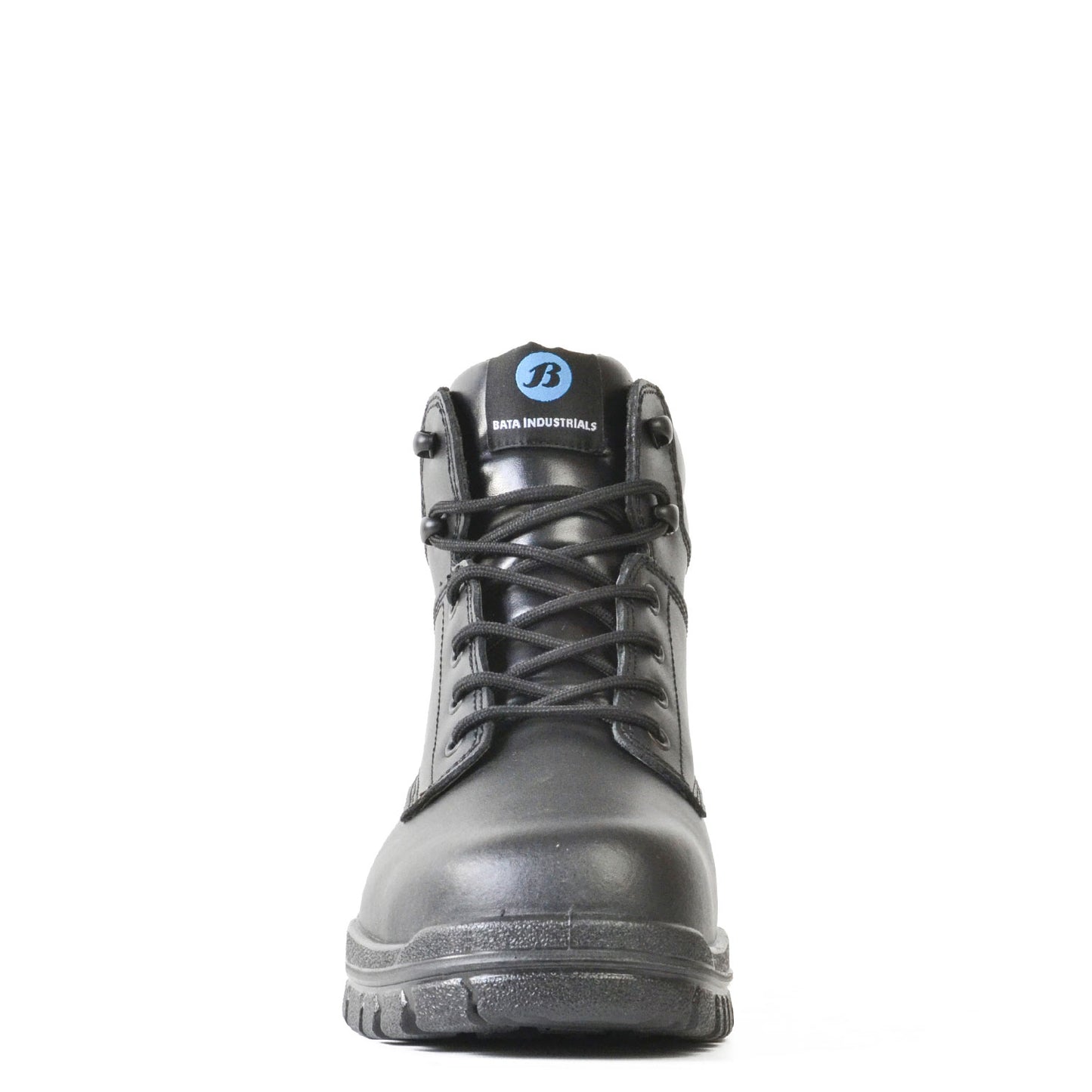SATURN- BLACK MID CUT LACE UP SAFETY BOOT