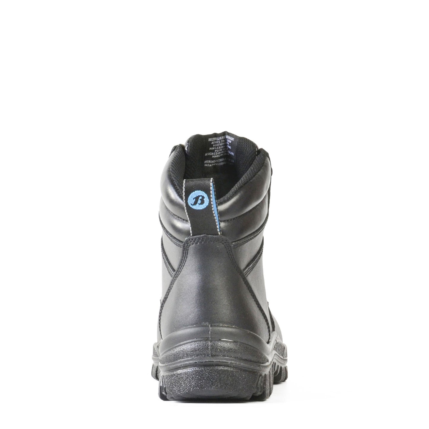 SATURN- BLACK MID CUT LACE UP SAFETY BOOT