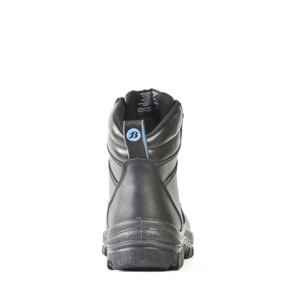 SATURN- BLACK MID CUT LACE UP SAFETY BOOT