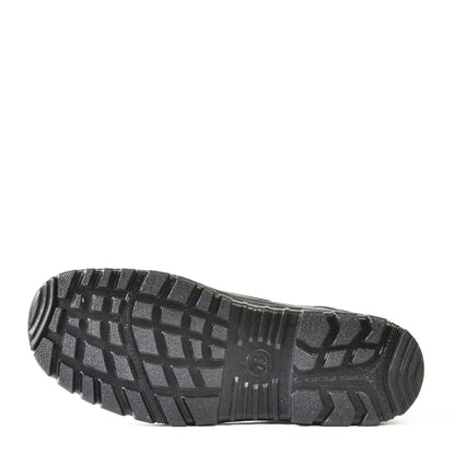 SATURN- BLACK MID CUT LACE UP SAFETY BOOT