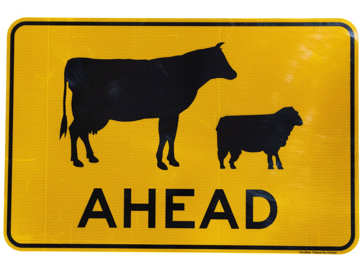 Max Global Products S8247 Stock Ahead Sign