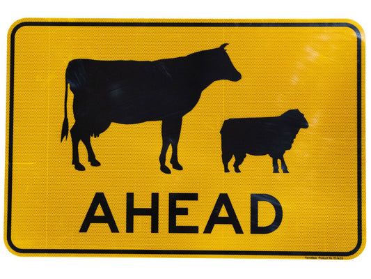 Max Global Products S8247 Stock Ahead Sign