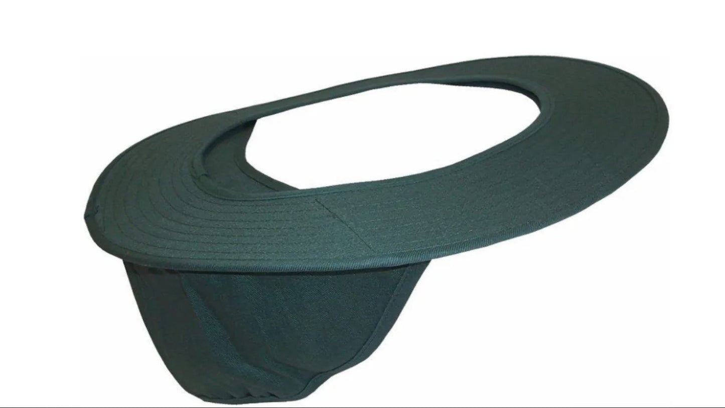 3M AUST TA173-GR Brim and Neck Flap Canvas Green for TA570 Hard Hats