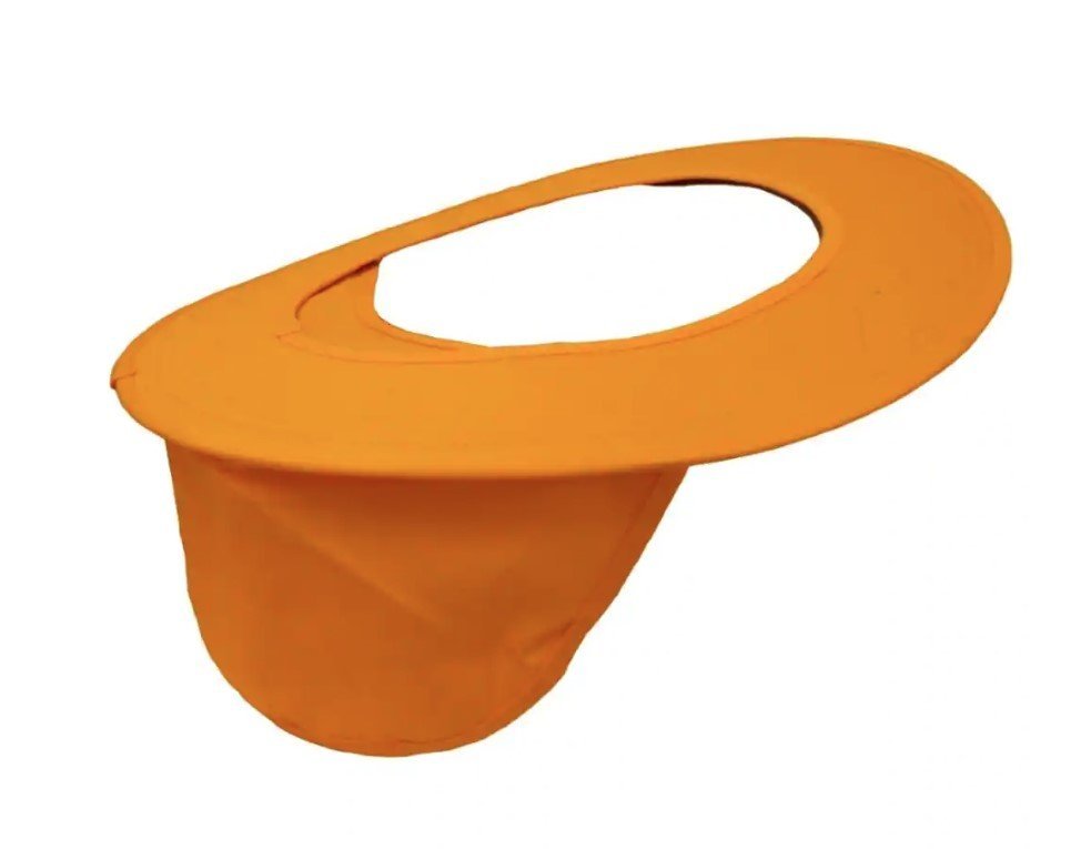 3M AUST TA173-OR Brim and Neck Flap Canvas Orange for TA570 Hard Hats