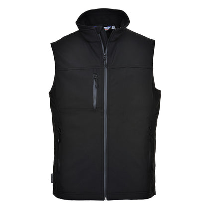 Portwest Softshell Bodywarmer (3L) in Black