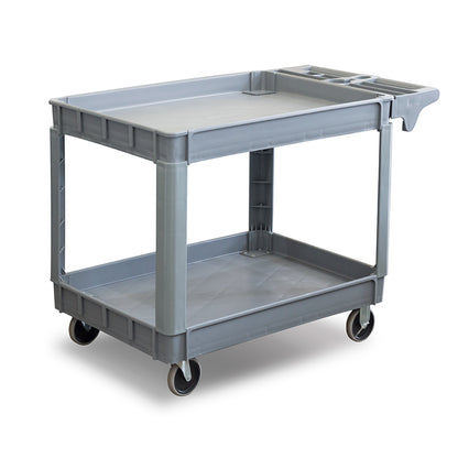 Utility Cart 450 x 800mm - Plastic Service Cart
