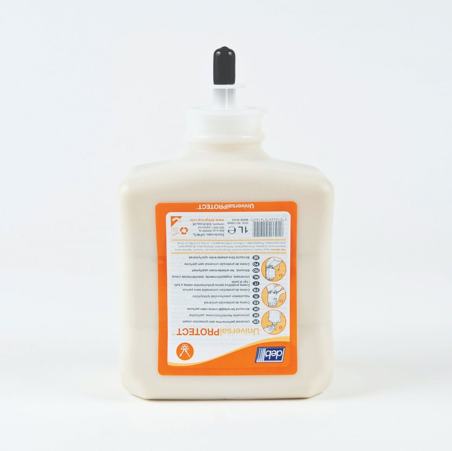 SC JOHNSON DEB D-UPW1L-1 Deb Stokoderm Protect Pure Pre-Work Cartridge 1L