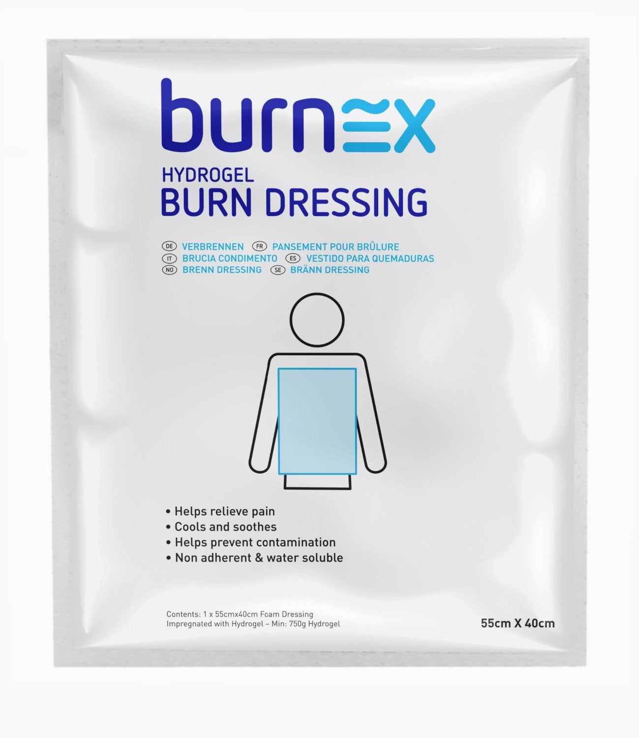 MUNDIPHARMA BBRK-4H Complete Large Industrial Burns Kit Heavy Duty Portable