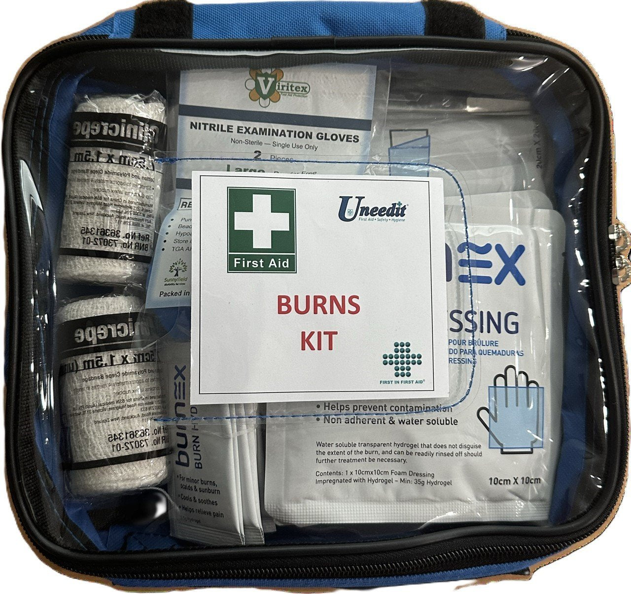 Max Global Products BKLS1 Complete Medium Industrial Burn Kit Soft Pack
