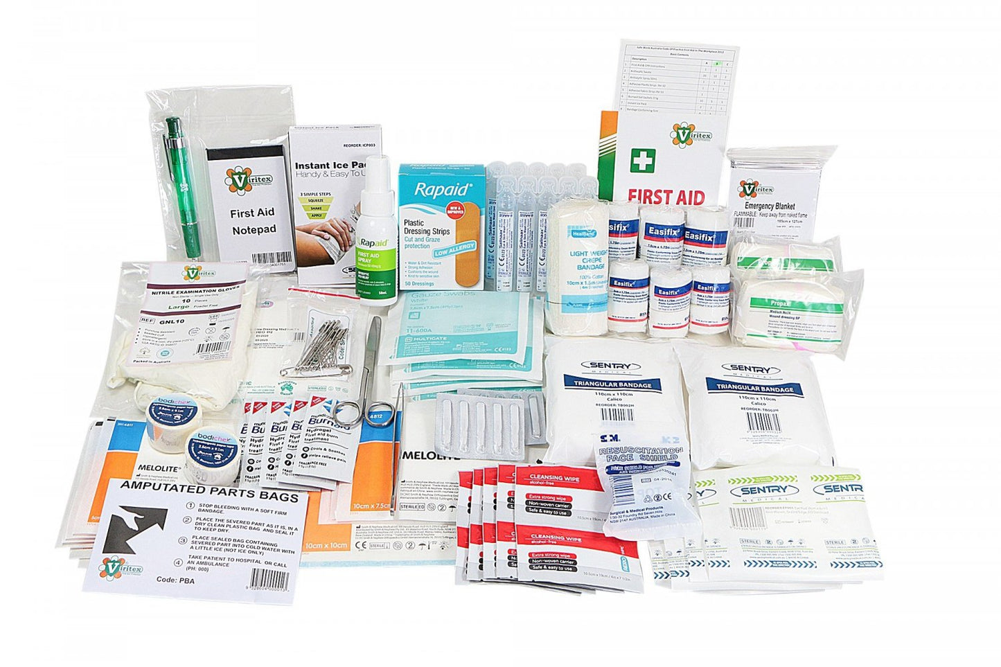 Max Global Products NC-B First Aid Kit - Refill Contents National Workplace (b)