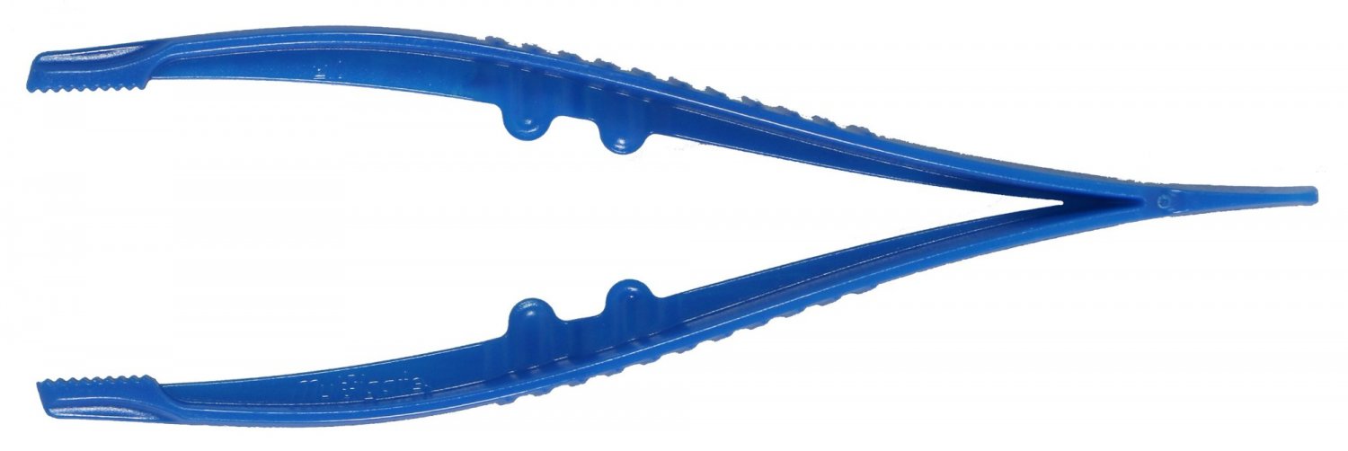 MULTIGATE MEDICAL FPD11 Forceps Dressing Plastic Blue 11cm