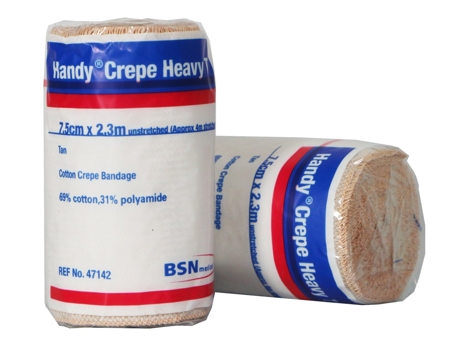 BSN MEDICAL B47141 Handy Heavyweight Crepe Bandage Tan 5cm x 2.3m