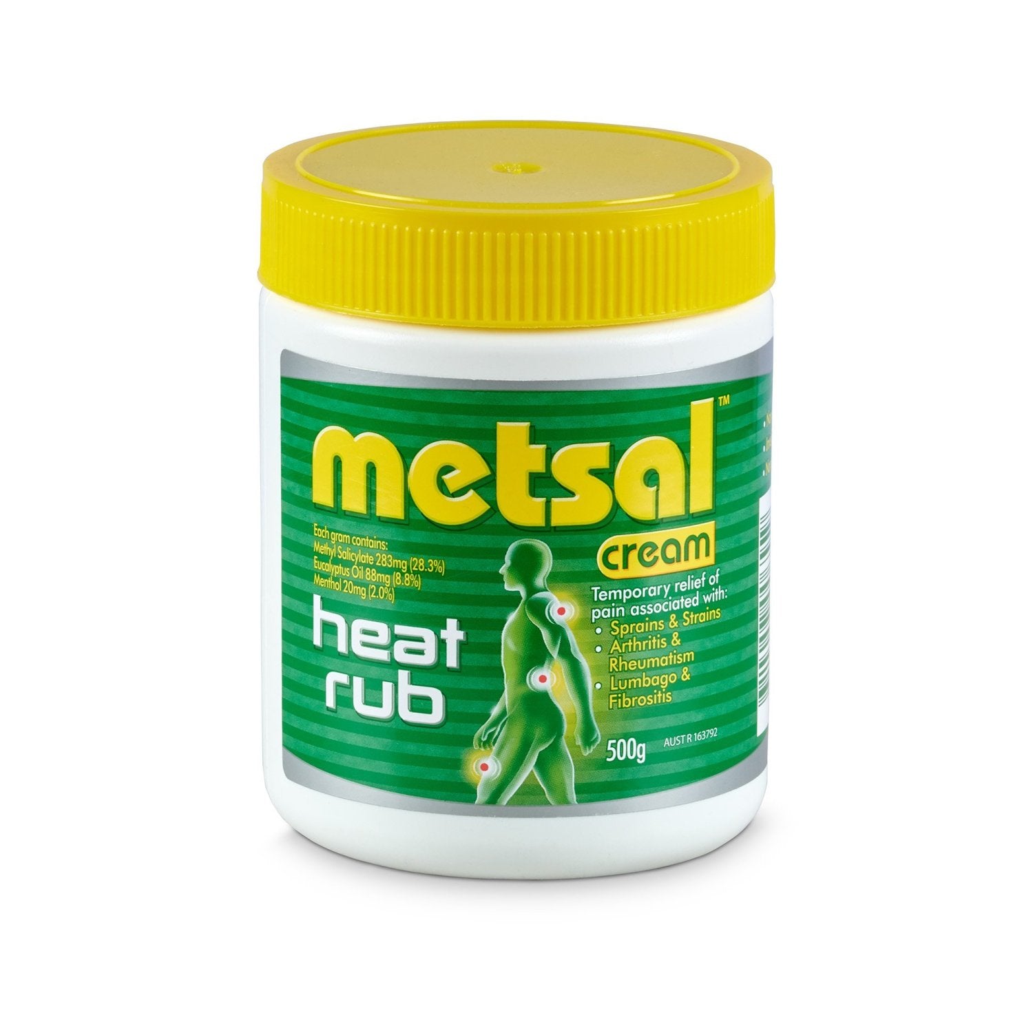 INOVA PHARMACEUTICALS MET500 Metsal Cream 500g