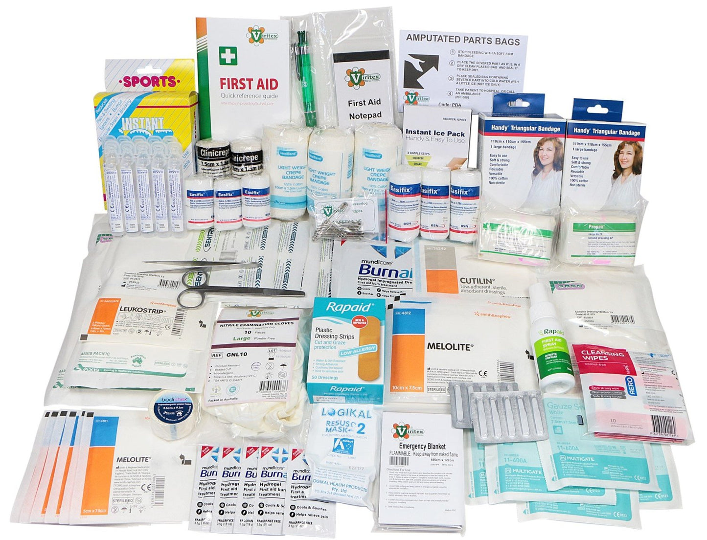 Max Global Products NC-BP First Aid Kit - Refill Contents National Workplace (BP)