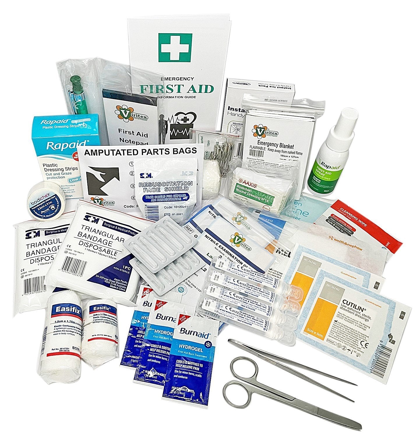 Max Global Products NC-C First Aid Kit - Refill Contents National Workplace (c)