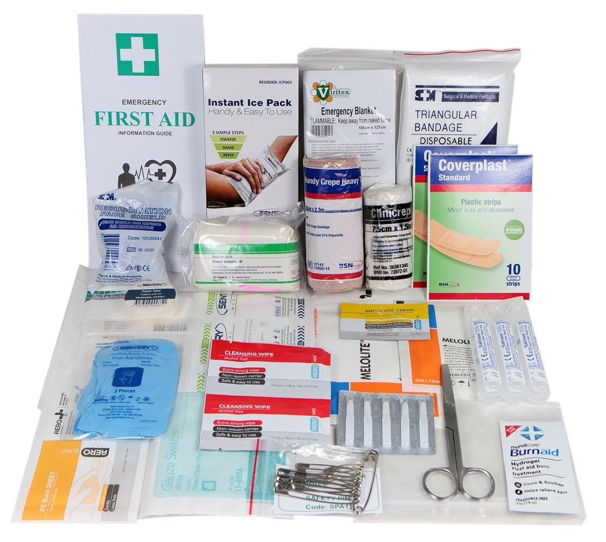 Max Global Products NC-VX First Aid Kit - Refill Contents National Vehicles+ (vx)
