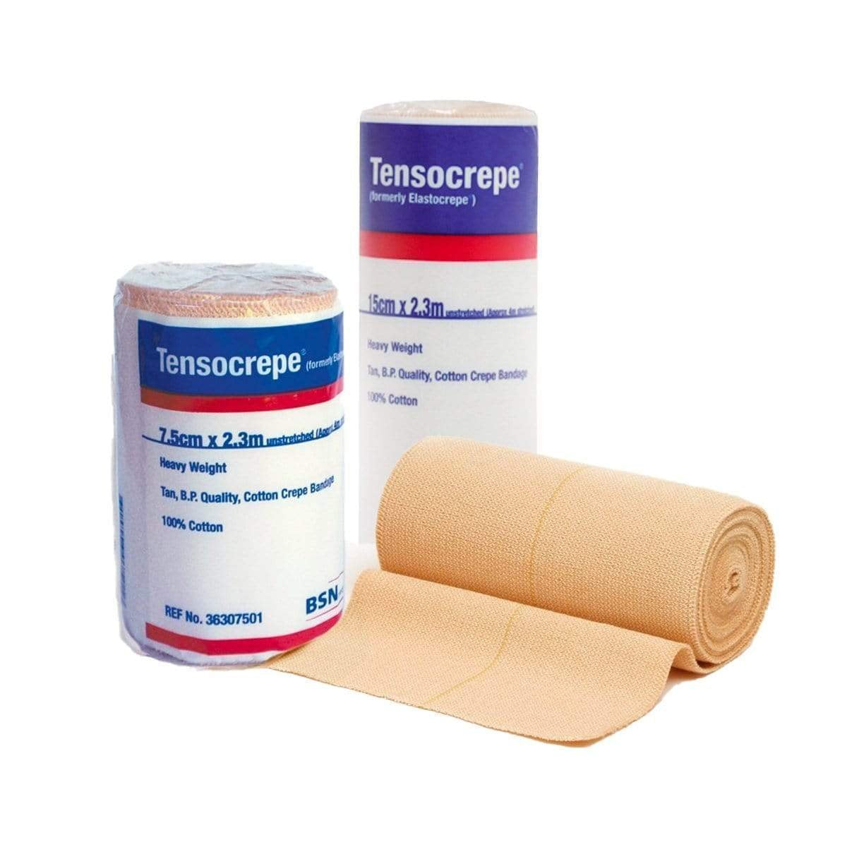 BSN MEDICAL S36128201 Tensocrepe Heavyweight Crepe Bandage White 7.5cm