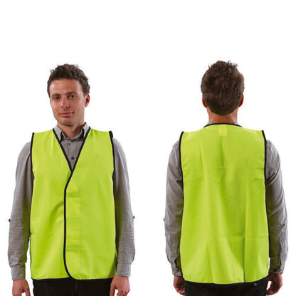 WORKIT Workwear Fluro Safety Vest: Day Use