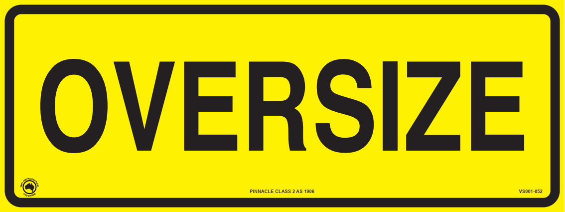 Max Global Products VS001 Oversize Sign