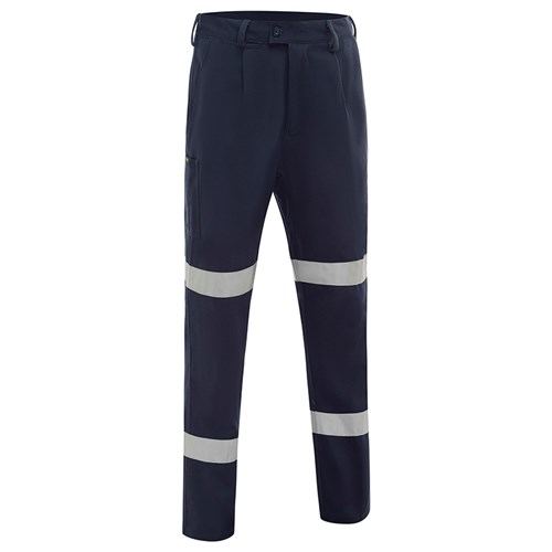 WORKIT Workwear Workit Cotton Drill Regular Weight Biomotion Taped Work Pants