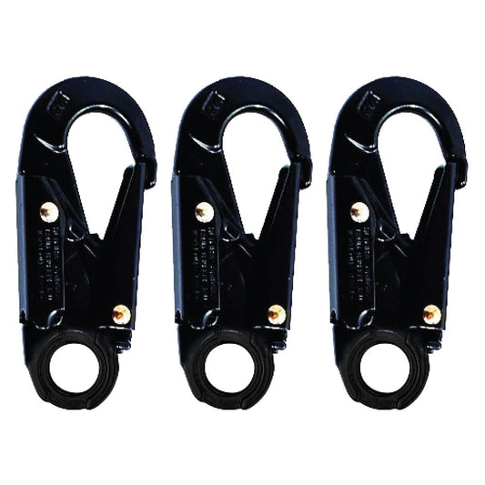 LINQ Height Safety Elite Double Leg Elasticated Lanyard With Hardware SN X3
