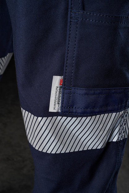 FXD WP-3T Reflective Stretch Work Pant - Navy