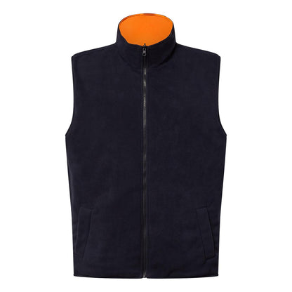 Workcraft WW9022 Hi Vis 4 In 1 Reflective Jacket in Orange/Navy