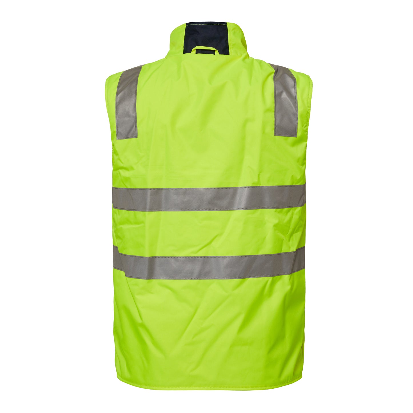 Workcraft WW9022 Hi Vis 4 In 1 Reflective Jacket in Yellow/Navy
