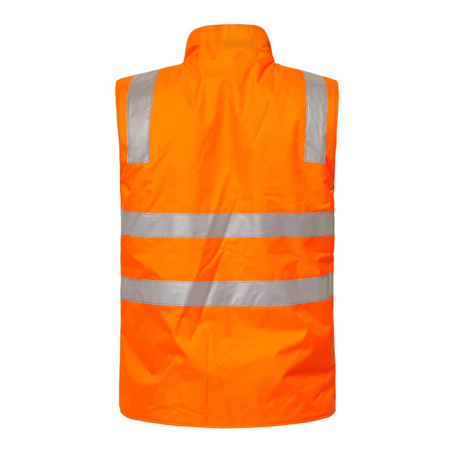 Workcraft WW9022 Hi Vis 4 In 1 Reflective Jacket in Orange/Navy
