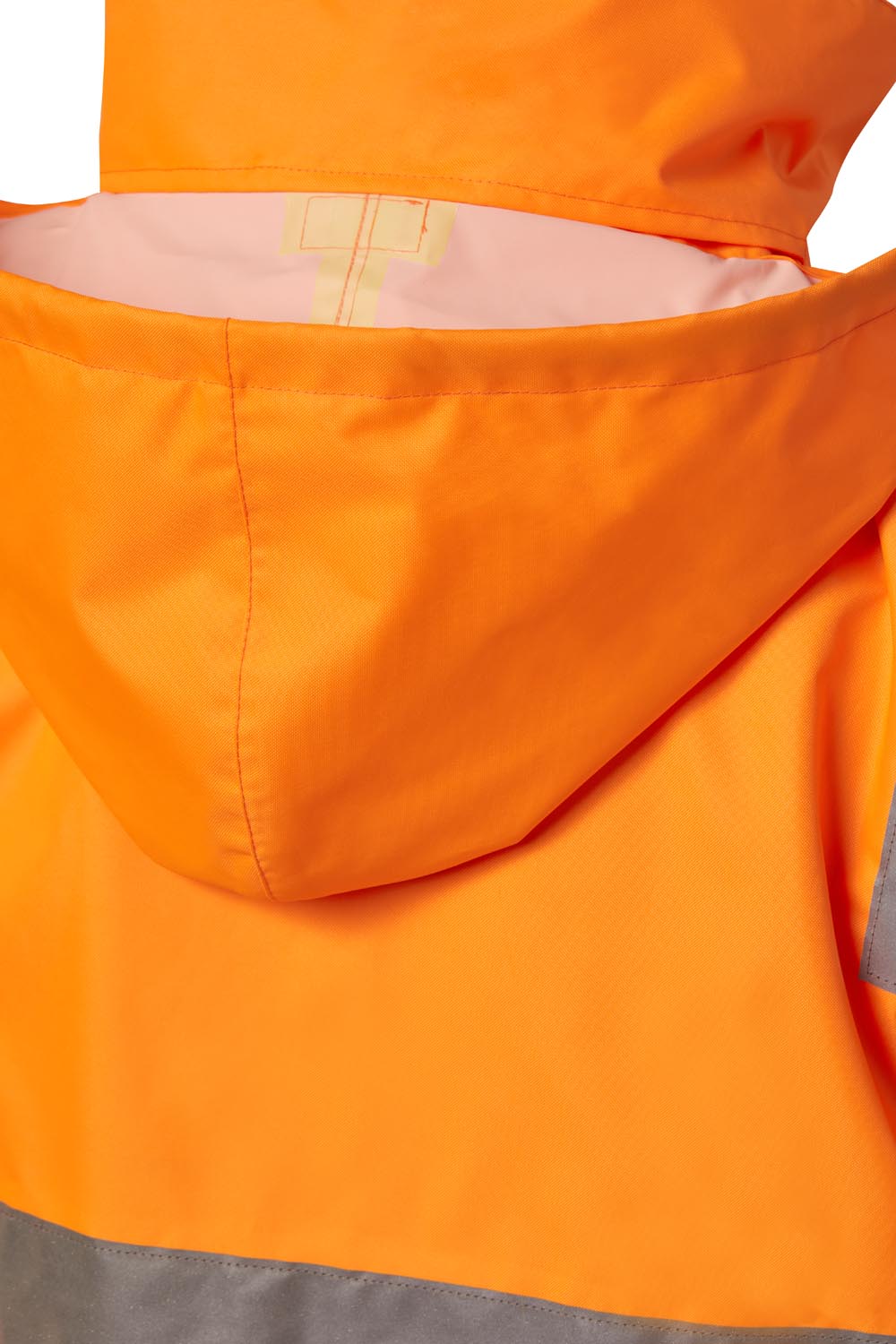 Workcraft WW9027 VIC Rail Hi Vis Reflective Jacket in Safety Orange
