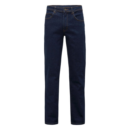 Hard Yakka Y03514 Heavy Duty Washed Denim Work Jeans