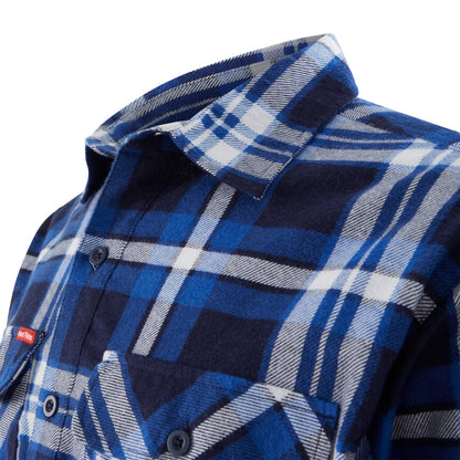 Hard Yakka Y04006 Core Long Sleeve Closed Front Check Flannel Shirt