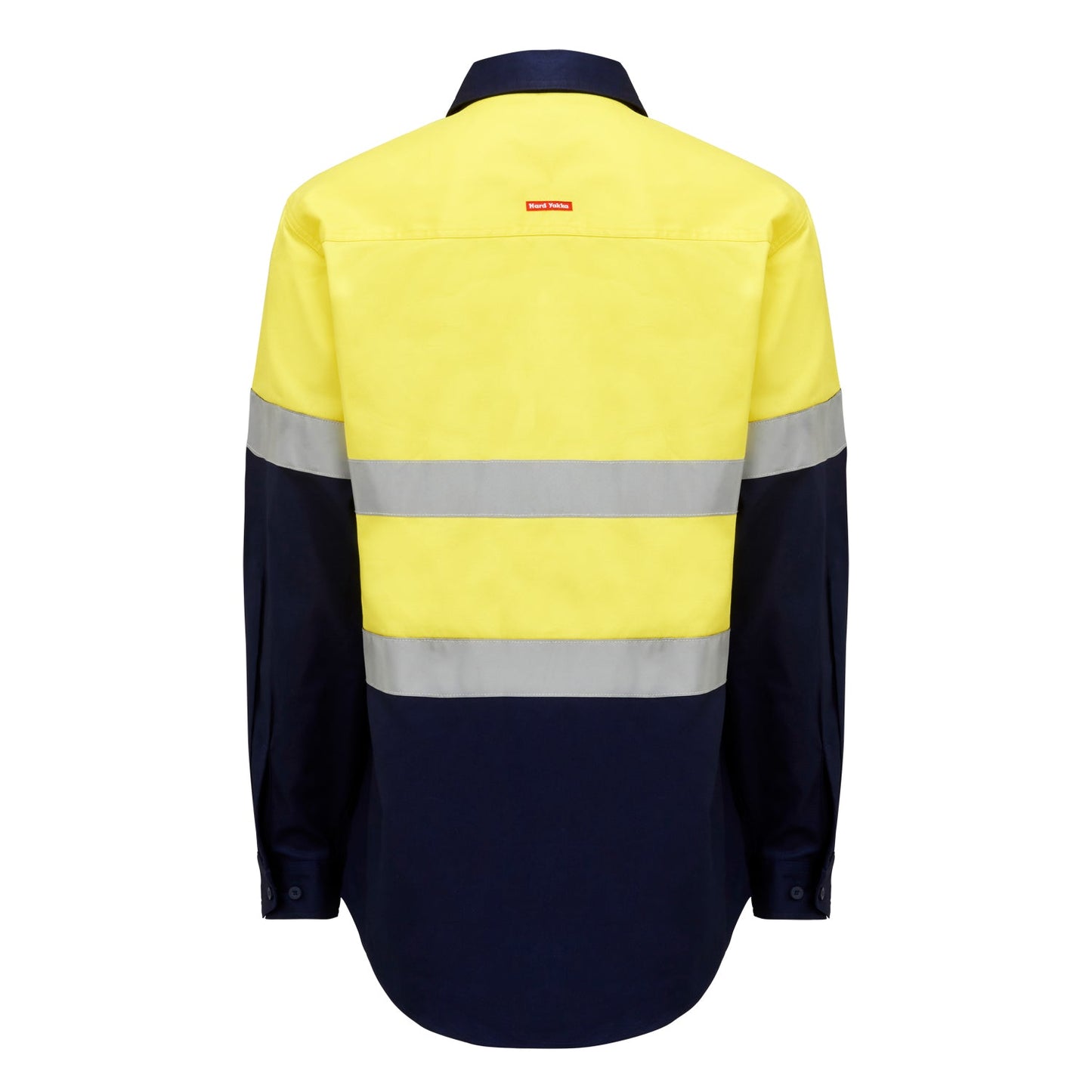 Hard Yakka Y04610 Core Hi-Vis 2 Tone Taped Cotton Drill Shirt