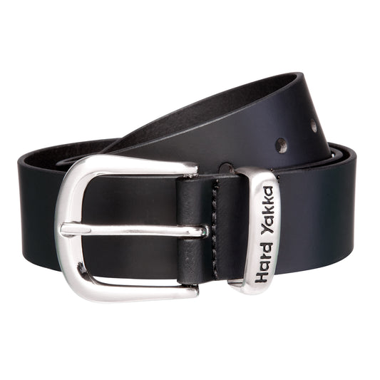 Hard Yakka Y09402 HY Leather & Brass Buckle Belt