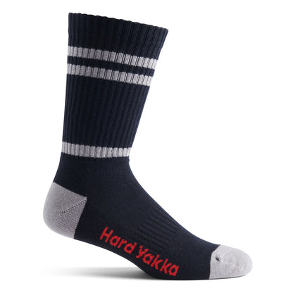 Hard Yakka Y20035 Padded Cotton Crew Work Sock - 5 Pack