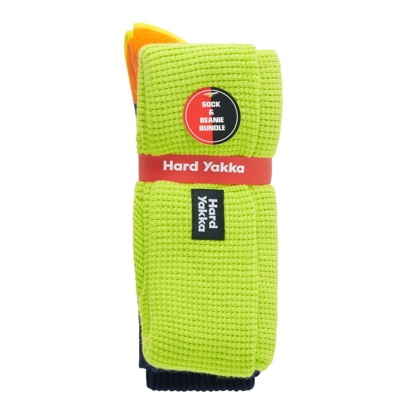 Hard Yakka Y20110 2 Pack Sock Beanie Bundle Pack
