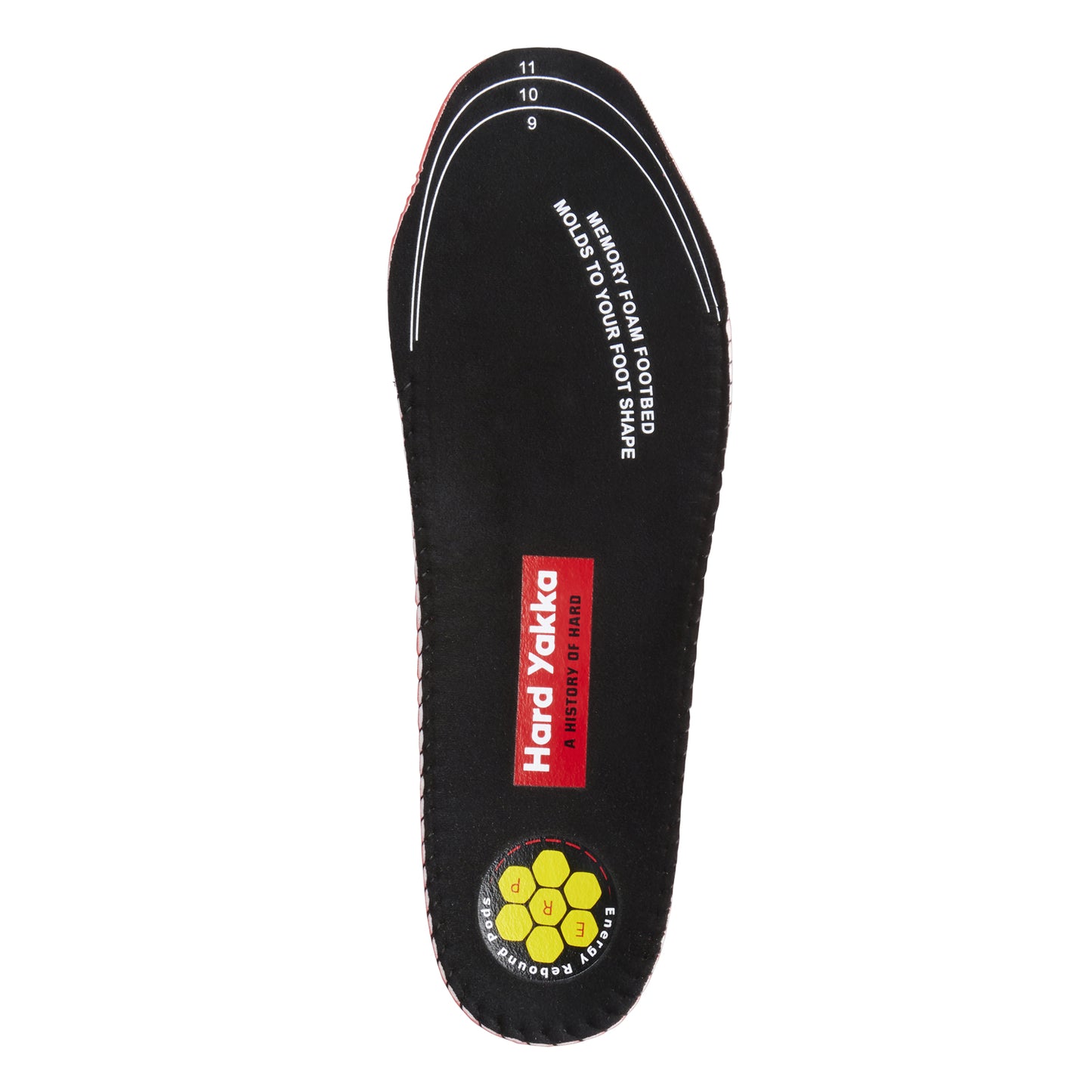 Hard Yakka Y60178 HY ERP Footbed Memory Foam Insoles