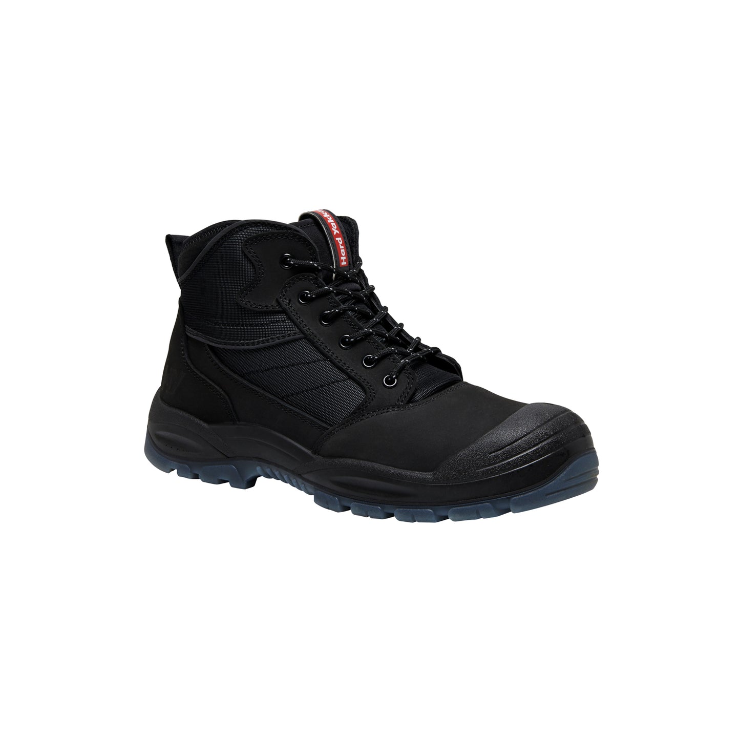 Hard Yakka Y60235 Nite Vision Hi Vis Lace Up Steel Toe Safety Boot - Black