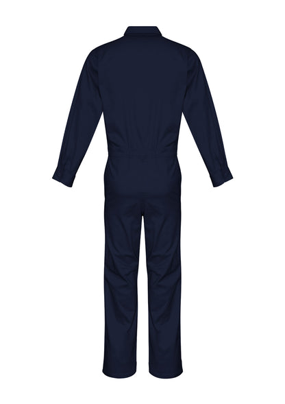 Syzmik Men's Lightweight Cotton Drill Overall - Navy
