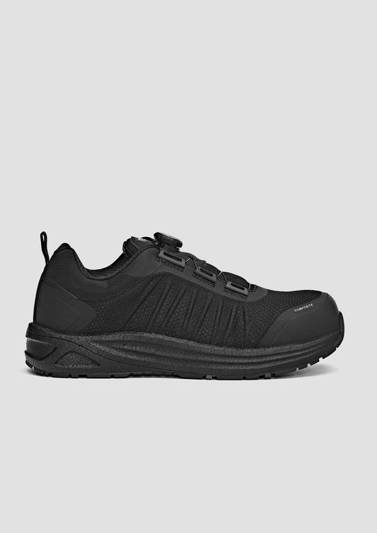Syzmik UltraLite Lo Freelock Composite Toe Safety Shoe - Black