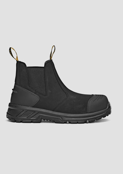 Syzmik UltraFort Elastic Side Composite Toe Safety Boot - Black