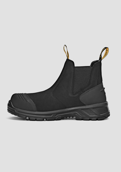 Syzmik UltraFort Elastic Side Composite Toe Safety Boot - Black