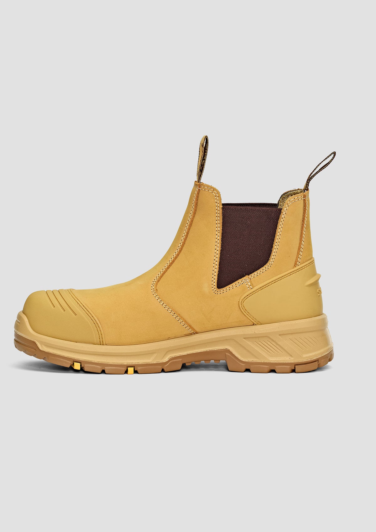 Syzmik UltraFort Elastic Side Composite Toe Safety Boot - Wheat